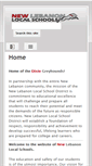 Mobile Screenshot of newlebanonschools.org